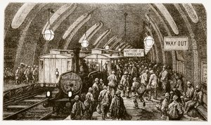 Le train des ouvriers, de 